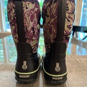 Bogs Kids Boots - Purple and Black